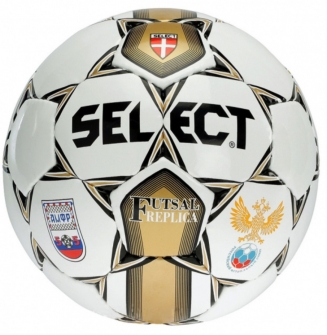 Мяч для минифутбола SELECT FUTSAL REPLICA, р.4 золото